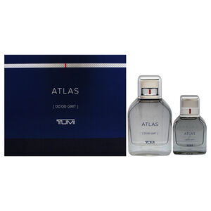 Atlas by Tumi for Men - 2 Pc Gift Set 3.4oz EDP Spray, 1oz EDP Spray